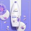 Dove Moisturizing Body Wash Sulphate Free Body Wash Moisturizes to Calm Skin Anti-Stress Body Cleanser with Blue Chamomile and oat milk scent 22 oz
