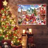 Puzzle Advent Calendar 2024 for Kids and Adults, 24 Days Christmas Countdown Calendars for Boys Girls, 1008 Pieces Christmas Puzzle in 24 Boxes, Lively Christmas(27.56 x 19.68 Inch)