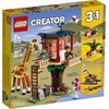 LEGO Creator 3in1 Safari Wildlife Tree House 31116 Building Kit Featuring a House Toy, Biplane Toy and Catamaran Toy; Best Building Sets for Kids Who Love Imaginative Play, New 2021 (397 Pieces)