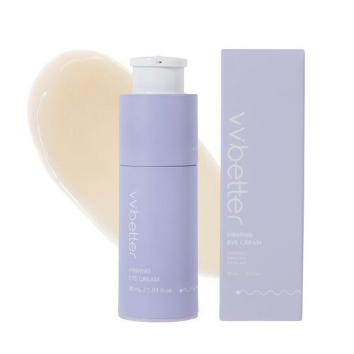 VVBETTER Bakuchiol Eye Cream with Squalane for Moisturizing, Vitamin C and Peptides for Firm and Elastic Skin, Cruelty-free, For All Skin Types 1.01 Fl. Ounce, Korean Skincare