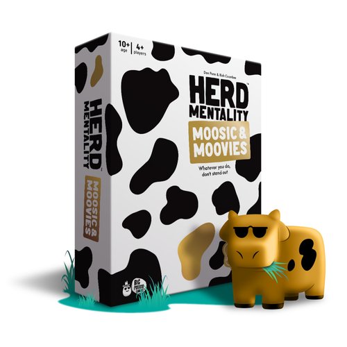 Herd Mentality Moovies & Moosic Board Game | Fun for The Whole Family