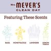 MRS. MEYER'S CLEAN DAY Dryer Sheets, Fabric Softener, Reduces Static, Infused with Essential Oils, Lavender, 80 Count