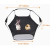 LAIRIES Small Animals Tent, Breathable Transparent Pet Playpen Pop Up Playpen Open Outdoor/Indoor Exercise Fence, Portable Yard Fence for Guinea Pig, Rabbit, Hamster, Chinchillas and Hedgehogs