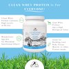 Mt. Capra Since 1928 Clean Whey Protein | Grass-Fed Undenatured Goat Whey Protein Powder, 24 g Protein Per Serving, All Natural, NonGMO, High in Branch Chain Amino Acids, Unsweetened - 16 Ounce