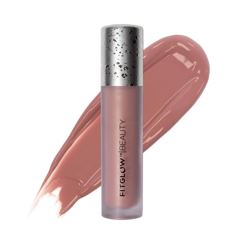 FITGLOW Beauty - Lip Color Serum | Vegan, Woman-Owned Clean Beauty (Buff - Earthy Nude)