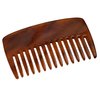 French Amie Pocket Book 4 Inch Small Handmade Soft Cellulose Acetate Non Static Hair Comb