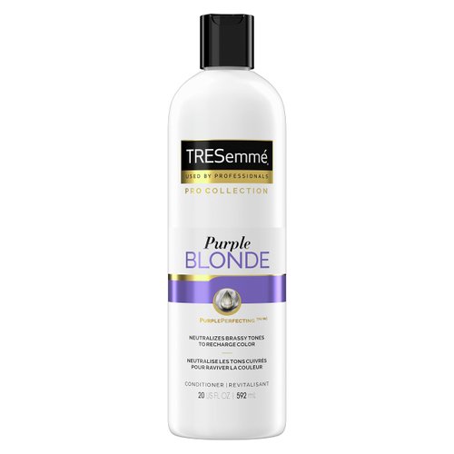 TRESemmé Pro Collection Purple Blonde Conditioner for Blonde and Silver Hair Hair Conditioner for Brilliant Color 20 oz