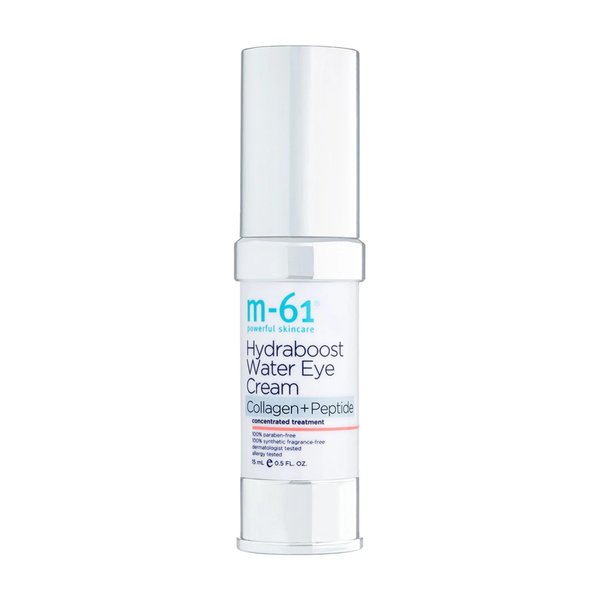 M 61 Hydraboost Collagen+Peptide Water Eye Cream | Age-Defying, Anti-Wrinkle Concentrated Eye Cream, 0.5 Fl Oz