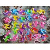 HOZKEAP 100 Packs Bulk Dragon Raptor Backpack Mini Pop Rainbow Keychain fidgets Bubble Toys for Kids Children Classroom Students Gift from Teacher,Birthday Party Favors