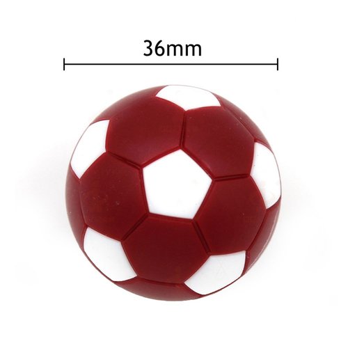 Sunfung Table Soccer Foosballs Replacement Balls Mini Multicolor 36mm Official Foosball 12 Pack