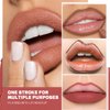 Espoce Lip Liner Set, 12Pcs Matte Lip Liners with Sharpener, Premium Smooth and High Pigmented Creamy Lip Makeup Pencil