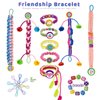 AMAZYJOYS Friendship Bracelet Making Kit for Girls Age 6+, DIY Arts and Crafts for Kids, Christmas Birthday Gifts Ideas for Girl 7 8 9 10 11 12 Year Old, Popular Bracelets Toys Bulk Set