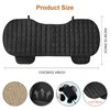 Rear Car Seat Mat,Back Seat Cover Universal Keep Warm Car Rear Seat Covers,Automotive Seat Covers with Pockets,Silk Velvet Long Rear Seat Chair Cover Protective Cushion Mat pad for Baby,Car,SUV,Sedan