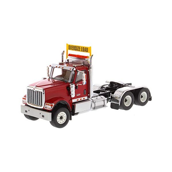 International HX520 Day Cab Tandem Tractor Red 1/50 Diecast Model by Diecast Masters 71002