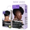 SoftSheen-Carson Dark and Lovely Ultra Vibrant Permanent Hair Color Go Intense Hair Dye for Dark Hair with Olive Oil for Shine and Softness, Super Black