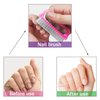4 Pack Handle Grip Nail Brush,Hand Fingernail Scrub Cleaning Brushes for Toes and Nails Cleaner，Also Suitable For Bathroom, Shower, Kitchen, Carpet, Floor, Bathtub, Etc