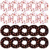 WILLBOND 20 Pcs Sport Hair Scrunchies Sports Scrunchy Hair Ties Elastic Silk Satin Scrunchies Hairband Scrunchy Ponytail Holder for Women Player Team Hair Accessories(Basketball)