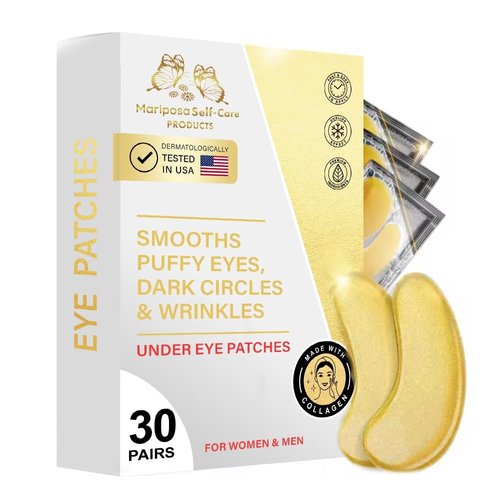 Mariposa Self-Care Products 24K Gold Eye Masks
