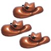 100% LIKED-3pcs Cowboy Hat Balloons, Western Themed Party Decorations, My First Rodeo Birthday Party, Baby Shower Supplies