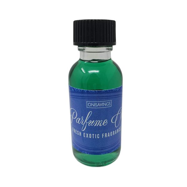 Pl double Black Oil Scented Fragrance In a Clear Glass Boston Bottle - By Our Interpretation Onisavings (1 oz Glass Roll On)