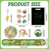 Lcnjscgo Reptile Party Favors Reptile Birthday Party Supplies Decorations Plastic Reptile Toys Vinyl Stretchy Sticky Toys Reptile Slap Bracelets Tattoos Badges Stickers Acrylic Keychain