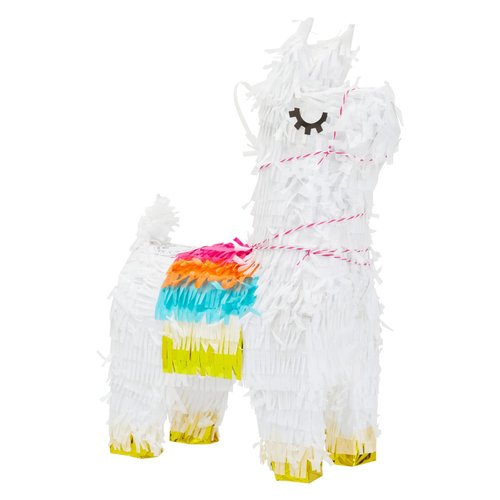 Sparkle and Bash Llama Pinata for Mexican Fiesta Party Supplies, Cinco de Mayo Decorations, Birthday Centerpiece (Small, 8.5 x 15 x 4.5 In)