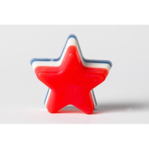 Patriotic Spangled Banner Star All Natural Handmade Gift Glycerin Soap Bar 2.5 oz