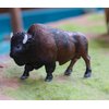 Gemini&Genius North American Bison Figurine Animal Toy, Bull Action Figure, Wildlife Play Toy for Kids, Hand Painted, Realistic and Durable Toys for Children Boys and Girls Gift