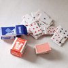 SXFSE Dollhouse Decoration Accessories, 1:12 Dollhouse Ornament Mini Playing Cards Set with 2 Boxes
