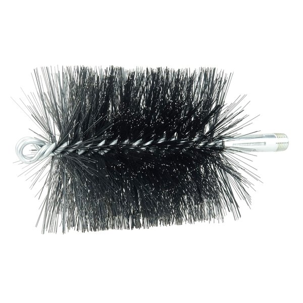 Weiler 44169 4" Double Spiral Flue Brush, 012 Steel Fill, Made in The USA