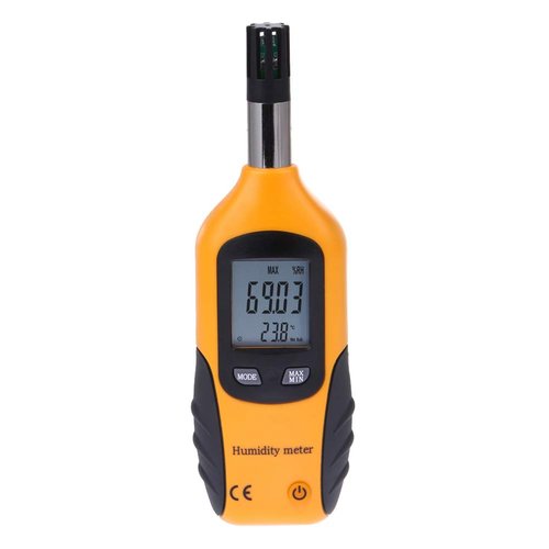 Lancoon Handheld Digital Temperature Humidity Meter, Professional Thermometer Hygrometer with Wet Bulb Dew Point Temperature HVAC Tool for Ambient Air Indoor Outdoor