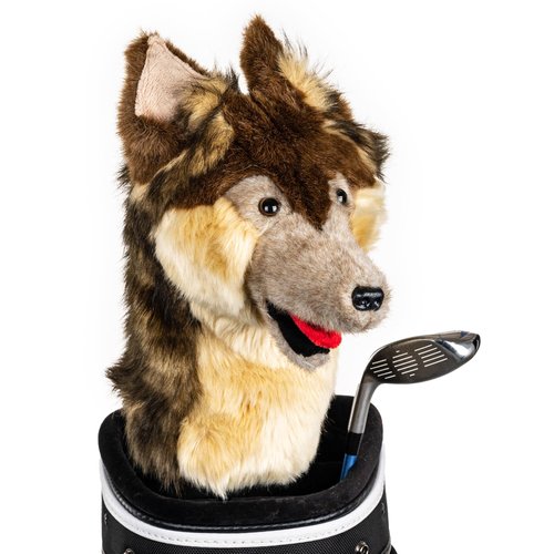 Daphne’s Wolf Driver Headcover | Premium Driver Headcovers | Funny Golf Club Covers | Stylish Protection for Your Clubs | Men's Golf Gear | Driver Headcover for Men and Women