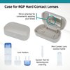 Sports Vision World Travel Kit Gray RGP Hard Contact Lenses Mirror RGP Case & Suction Remover