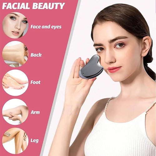 HIFIMDLI Terahertz Stone Gua Sha Facial Tools Face Body Gua Sha