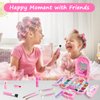 Topsolid Kids Makeup Kit for Girl, Real Washable Makeup for Kids with Mirror, Kids Makeup Sets for Girls 5-8, Princess Toys Cosmetic Set, Christmas & Birthday Gifts Toys for 3 4 5 6 7 8 Year Old Girls