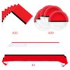 Cartoon Animation Birthday Party Supplies Includes 20 Plates and 20 Napkins and Tablecloth71 '' x 42 '' Video Games Themed Party Tableware