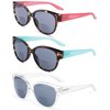 Yogo Vision Bifocal Sunglasses for Women Reader Sunglasses Classic Retro Style Sun Protection Outdoors Eyewear -+2.25