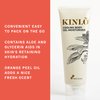 Kinlo Cooling Body Gel Moisturizer| Aloe Glycerin Menthol Tangerin Hydrating Body Lotion | Black Owned Skincare 4 fl oz Body Gel for Summer Weather