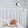 bonoch Baby Monitor Mount Baby Monitor BBM01/ BBM02/ BBM03 Crib Mount Camera Holder Wall Mount Flexible Mount Versatile Twist Mount Without Wall Damage, Baby Camera Stand for Crib Nursery