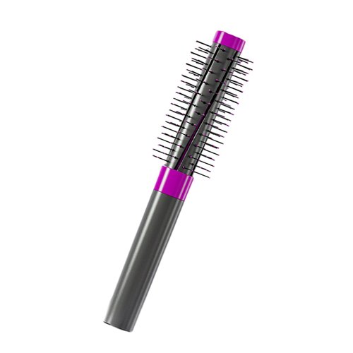 VAVOLO Round Hair Brush–Multipurpose Styling Curling Iron Brush, Helical Blade Styling Brush, Hair Crimper for Women, Suitable for Long Hair, Short Hair, Wet or Dry Hair
