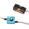 Barnabas Robotics Servo Motor Tester Kit | 180 Degree 9g Servo Motor + RC Servo Tester Controller + 6V Battery Holder