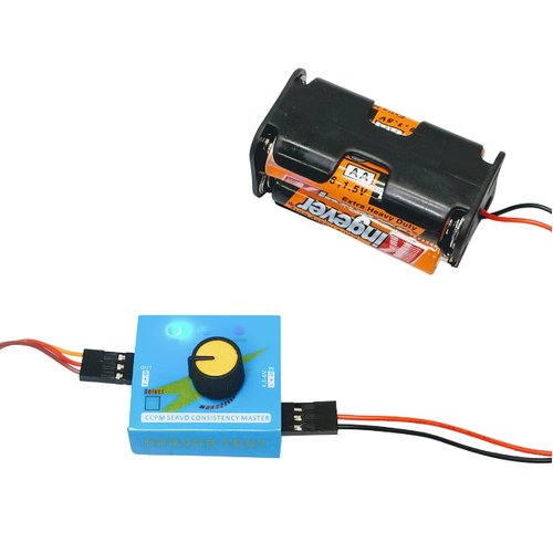 Barnabas Robotics Servo Motor Tester Kit | 180 Degree 9g Servo Motor + RC Servo Tester Controller + 6V Battery Holder