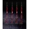 Dyxssm Trap Fishing Hooks Carp Fishing Baits Hook Lure with Fishing Spring Carp Feeder (Pack of 4) (6#)