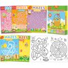 Wiooffen 168 Pages Easter Maze Books for Kids Ages 3-8, 6-Pack- 6 Beginner Level Kids Activity Books Busy Books Easter Basket Stuffers Children Amazing Mazes Fun Games Birthday Gifts Supplies