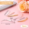 Bewudy 6 Pcs Interlocking Tool for Locs, Interlocking Dreadlock Tool, Sisterlock Retighten Tool, Crochet Needle for Maintaining Your Dreadlocks Hair Extensions Styling Tools