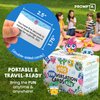 400 Interactive Conversation Cards for Kids Ages 6-11 - Card Games for Kids & Parents - Deepen Connections with Unique Prompts - Fun Game Night, Classroom & Road Trip Activities for Kids