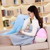 LVPU Dolphin Stuffed Animals Plush Pillow Super Soft Sea Animal Plush Toys Dolls, Stuffed Animal, Plush Toy, Gifts for Kids, Sea Critters(Sky Blue-10.5Inch)