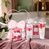Gift Basket For Women, 8pcs Spa Set of Lily & Peony Home Spa Set, Beauty Personal Care Set Includes Jojoba Essential Oil, Spa Self Care Kit - Bath Body For Thank You, Birthday, Mom, Anniversary Gift