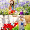 12 Pieces Watering Can for Kids Bath Toys Plastic Small Watering Can with Handles Small Watering Pot Play Sand Toys for Childrens Garden Home Outdoor Sand Beach Playing (Basic Style)