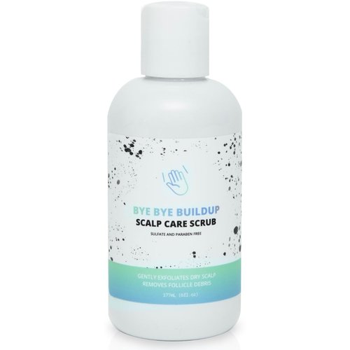 FoxyBae Scalp Scrub Hair Treatment - Exfoliating and Nourishing Detox Hair Care - Deep-Cleansing - Exfoliates & Moisturizes – Clarify Scalp Build Up - Scalp Massager for Hair Growth - 6 Fl. Oz